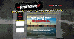 Desktop Screenshot of albertapondhockey.com